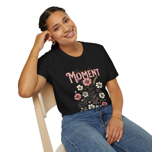 Live in the Moment Floral T-Shirt