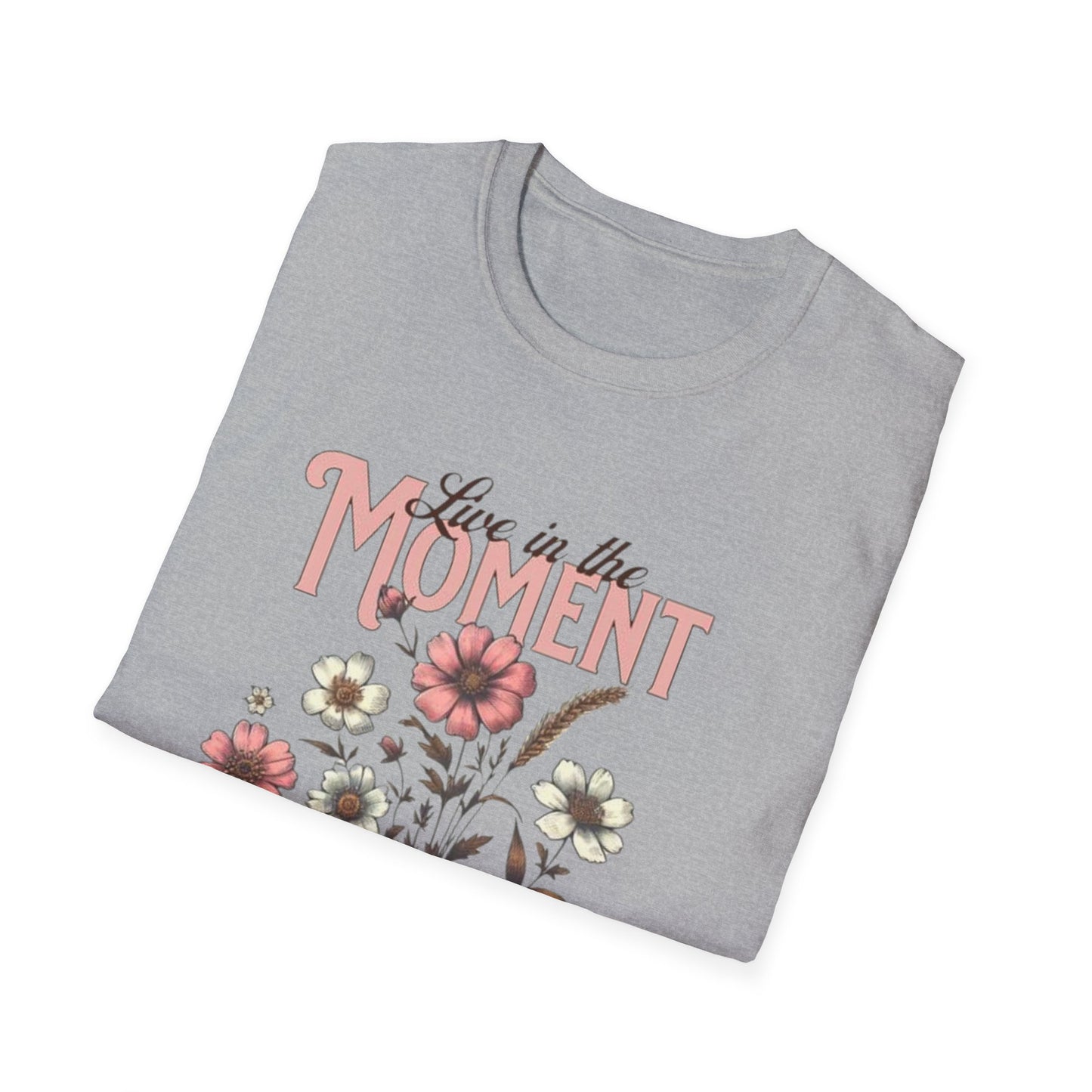 Live in the Moment Floral T-Shirt