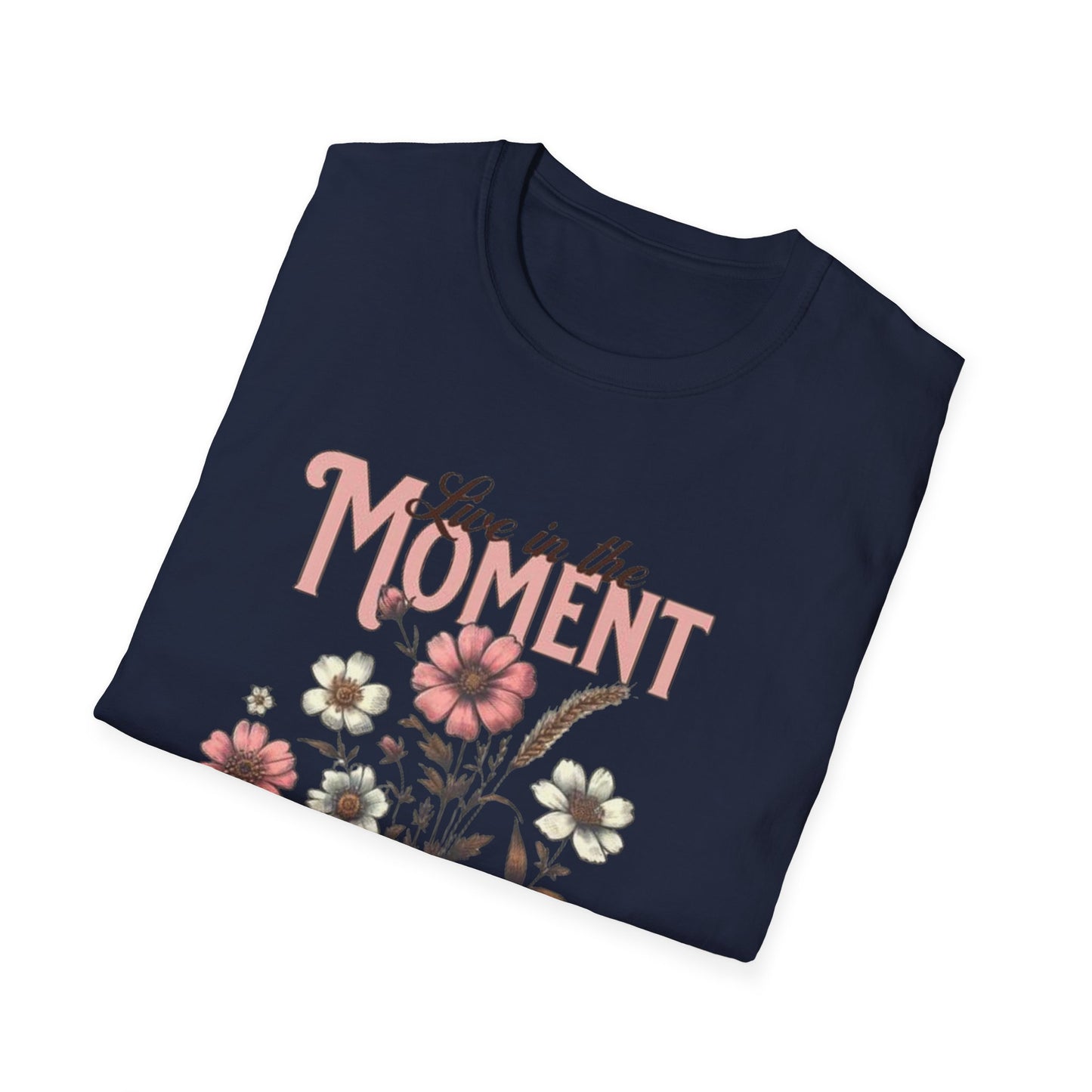 Live in the Moment Floral T-Shirt