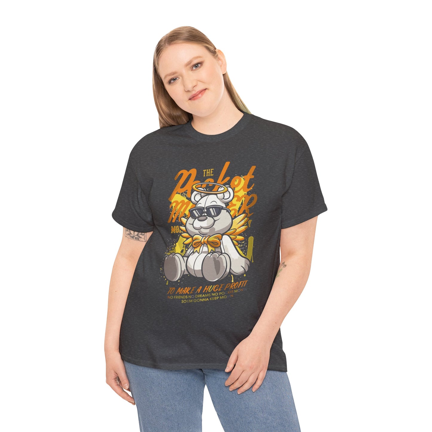 T‑Shirt — "The Market Maker" Cute Crypto Bear Graphic Tee