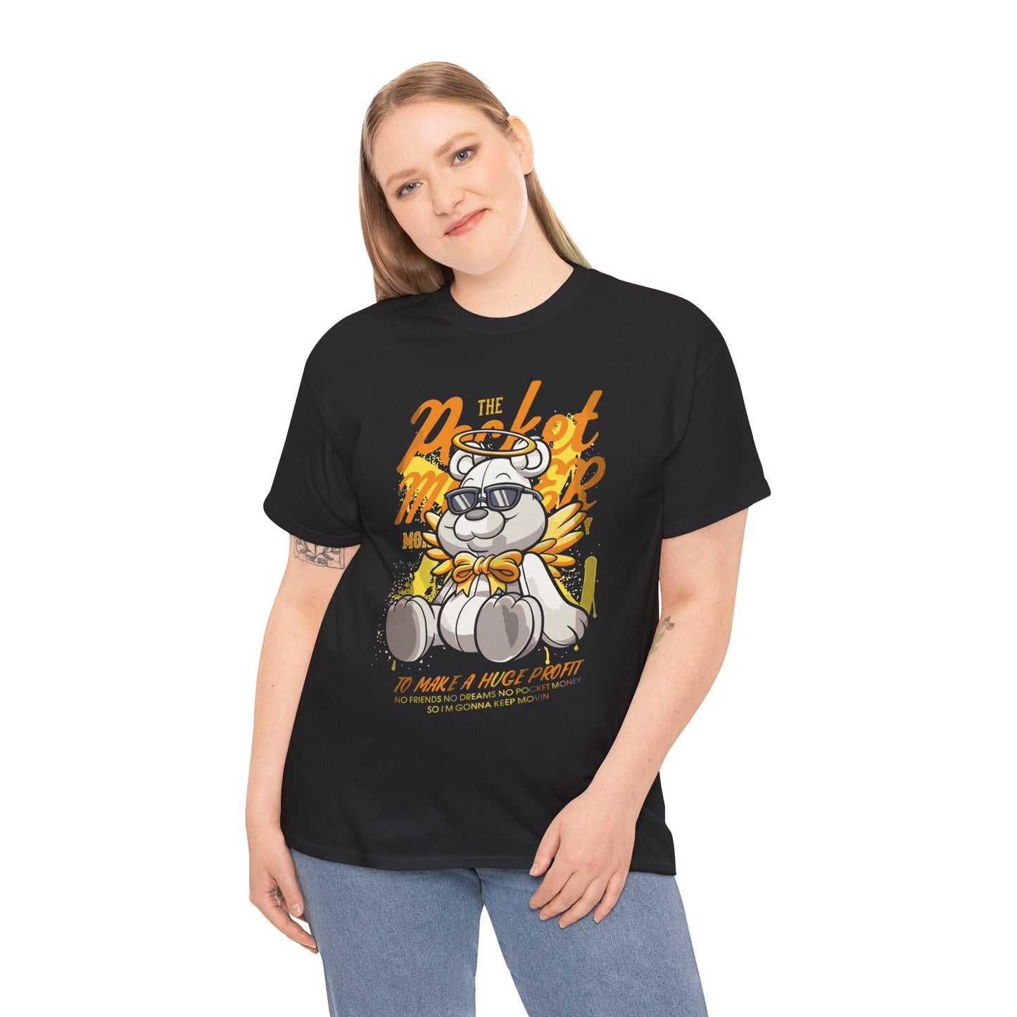 T‑Shirt — "The Market Maker" Cute Crypto Bear Graphic Tee