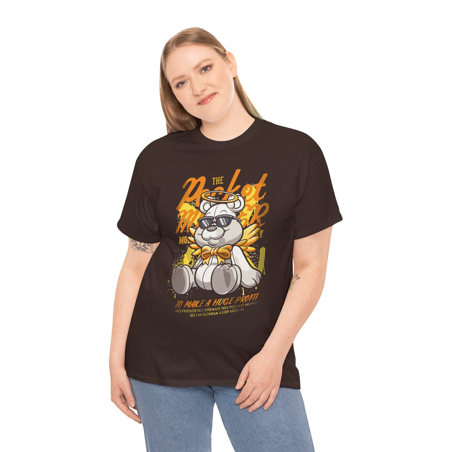 T‑Shirt — "The Market Maker" Cute Crypto Bear Graphic Tee