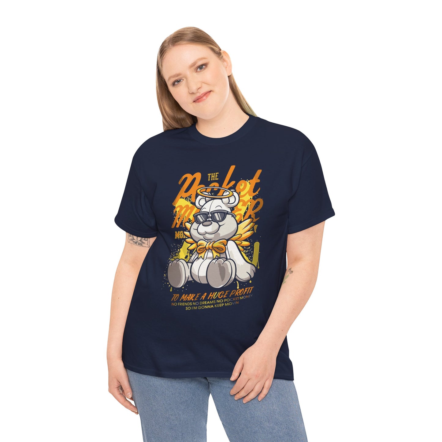 T‑Shirt — "The Market Maker" Cute Crypto Bear Graphic Tee
