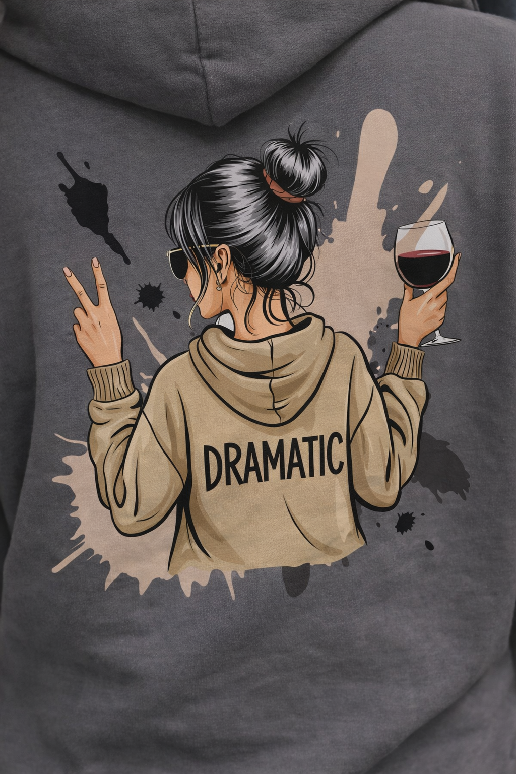Humble But I’m Still That Girl Hoodie — “Dramatic” Graphic College-Style Pullover